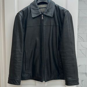 Marc New York Black Leather Jacket